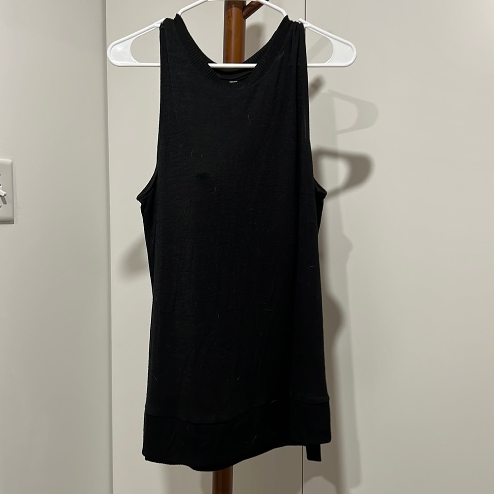 A new day black sweater tank